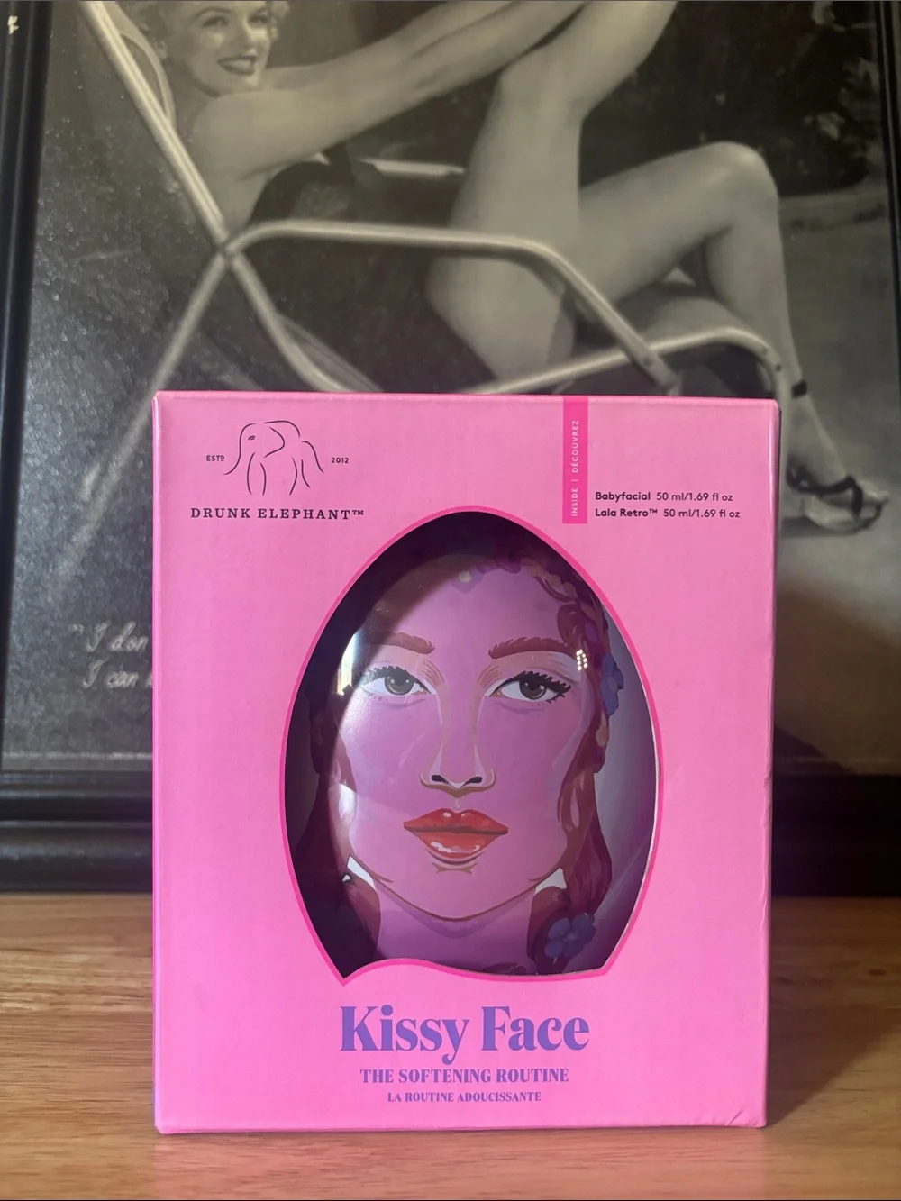 Drunk Elephant KissyFace Cosmetic Case, No Skincare Included